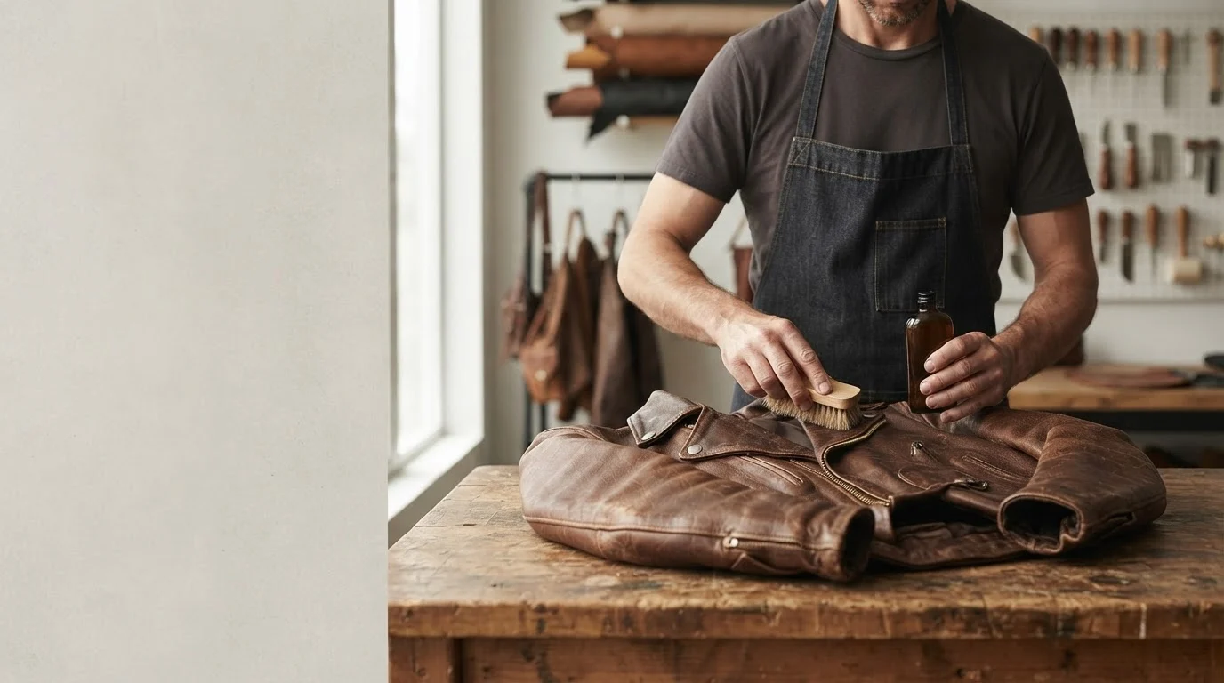 How Cleaning a Leather Jacket Saves Vintage Fashion